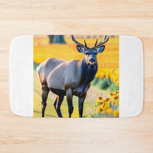 Item preview, Animals - Majestic Stag, Pastoral Portrait in Golden Light designed and sold by World-Pets.