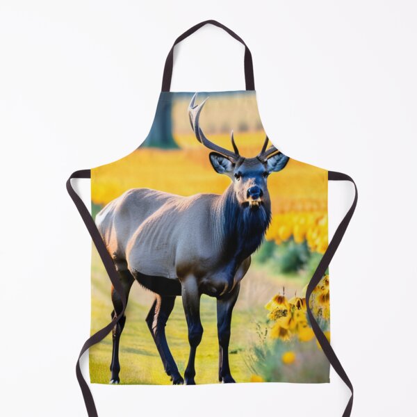 Item preview, Animals - Majestic Stag, Pastoral Portrait in Golden Light designed and sold by World-Pets.