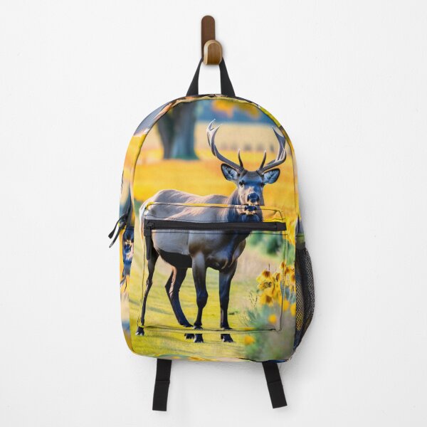 Item preview, Animals - Majestic Stag, Pastoral Portrait in Golden Light designed and sold by World-Pets.