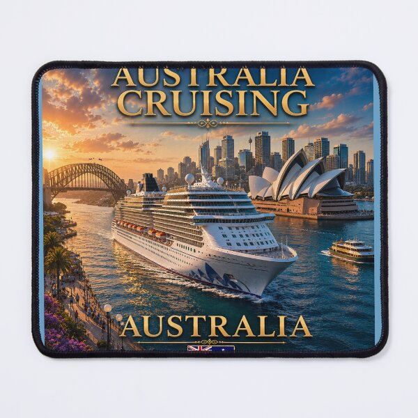 Item preview, Australia Cruising - Down-under in OZ  designed and sold by globetrottergfx.