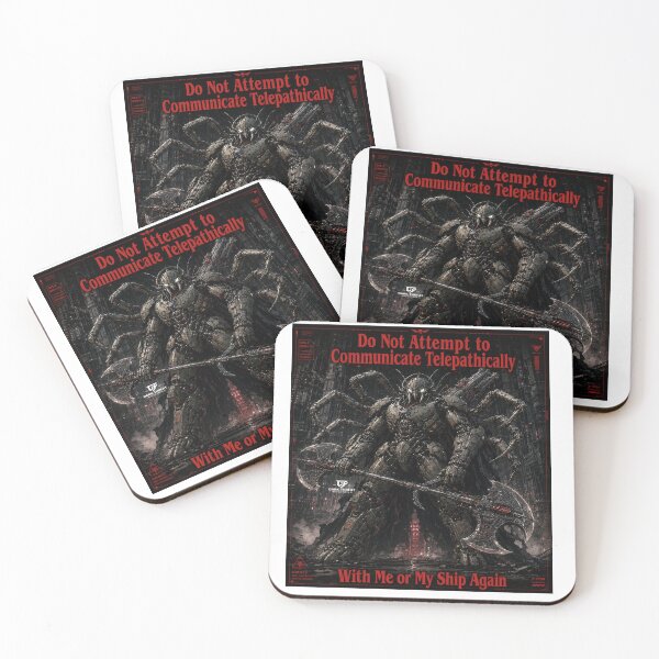 Item preview, Do Not Communicate Telepathically designed and sold by Dark Threat Industries.