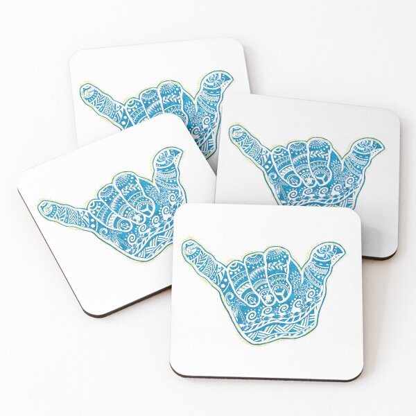 Item preview, Shaka Blue designed and sold by sunnthreads.