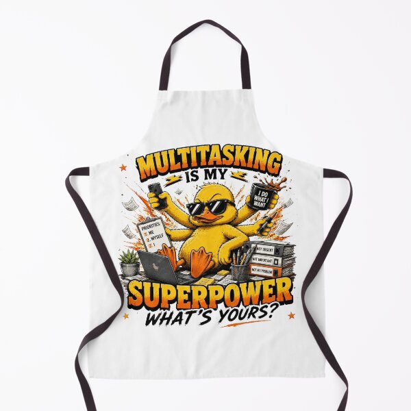 Item preview, Multitasking Is My Superpower Funny Duck Meme | Sarcastic Office Humor designed and sold by Cavalier-org.