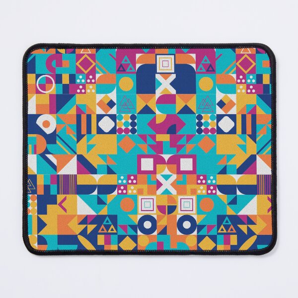 Item preview, Colorful Geometric Symmetrical Pattern designed and sold by behappyandrelax.