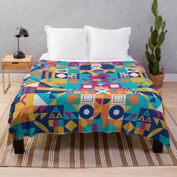 Item preview, Colorful Geometric Symmetrical Pattern designed and sold by behappyandrelax.