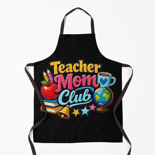 Item preview, Retro Teacher Mom Club Back To School designed and sold by DeliaDesignsCo.