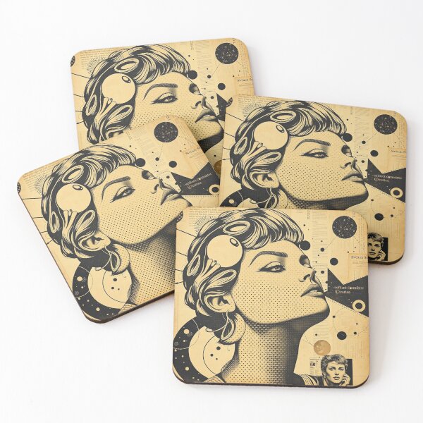 Item preview, Retro Pop Art Face designed and sold by FotoworldEdel.