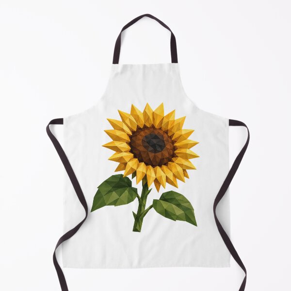 Item preview, Low Poly Sunflower | Modern Geometric Floral Art designed and sold by filou designs.