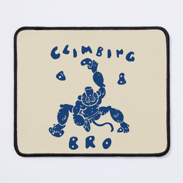 Item preview, Monkey Climbing Bro Hand Drawn Linocut Illustration designed and sold by Childish by Design.
