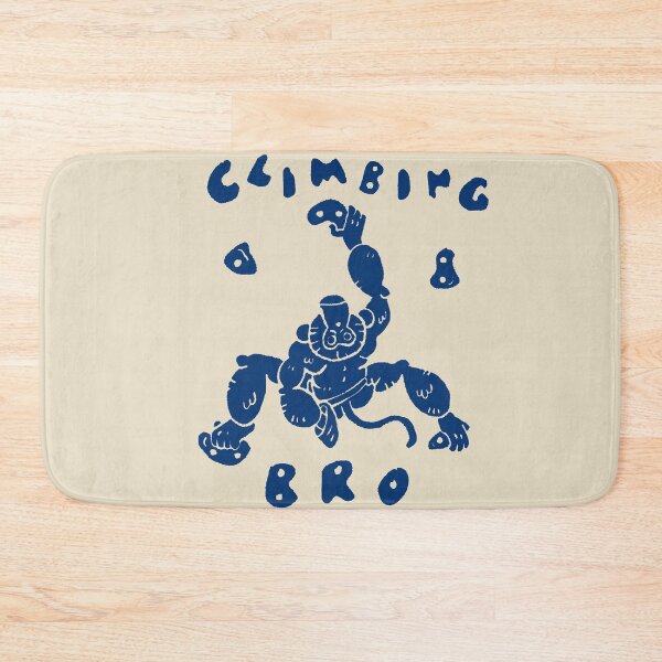 Item preview, Monkey Climbing Bro Hand Drawn Linocut Illustration designed and sold by RNASstuff.