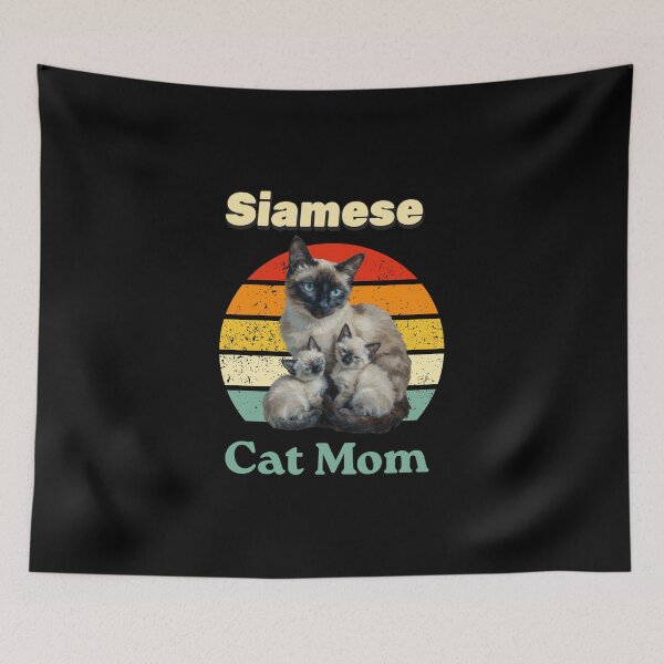 Item preview, Siamese cat mom designed and sold by Fateh-Kro ⭐⭐⭐⭐⭐.