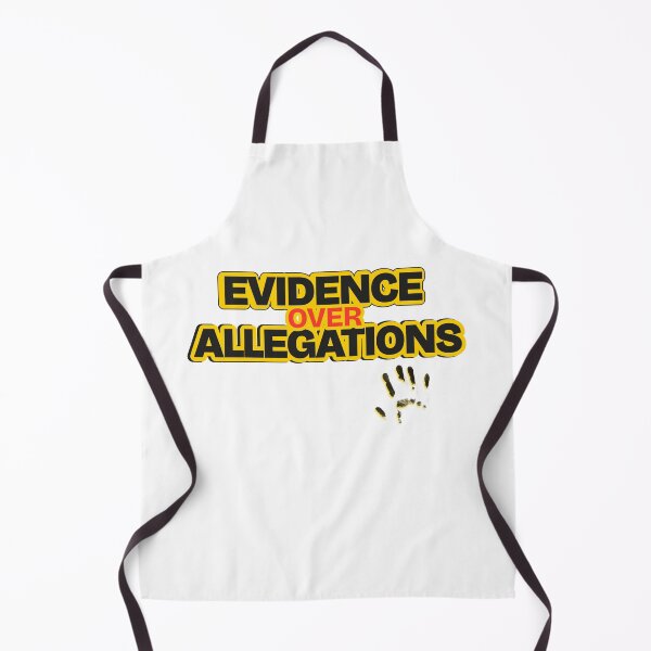 Item preview, Evidence Over Allegations | Justice, Due Process & Legal Rights Design designed and sold by Teale-Studio.
