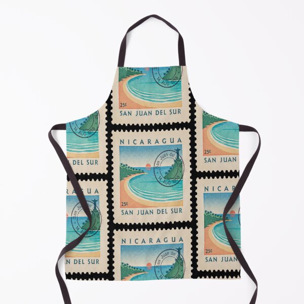 Item preview, San Juan del Sur Nicaragua Postage Stamp Travel Sticker designed and sold by stickercuffs.