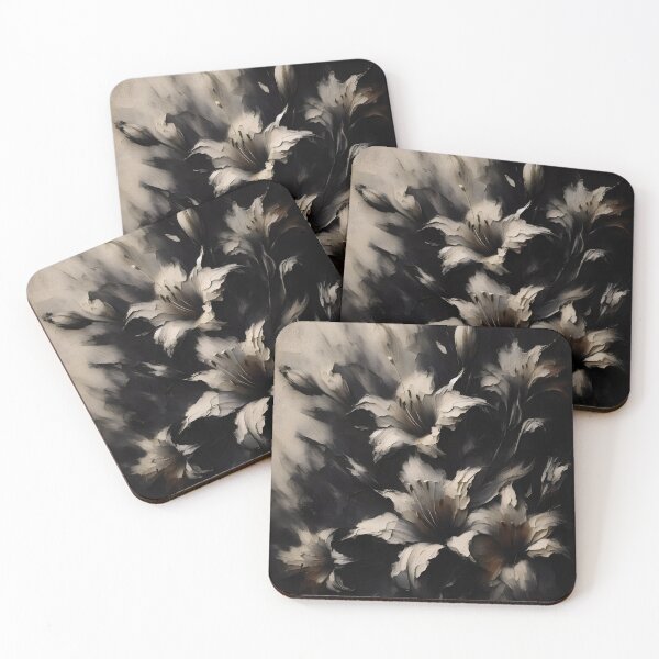 Item preview, The Elegance of Mourning Lilies - Classic Art designed and sold by Dhenin Studio.