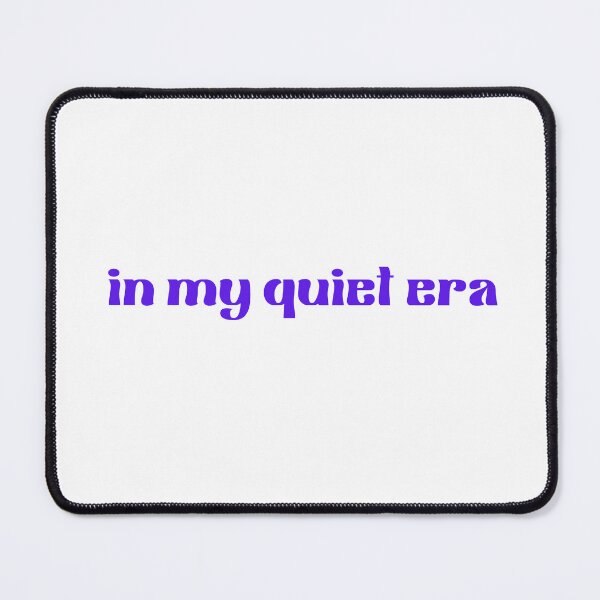 Item preview, In My Quiet Era Retro Typography Quote designed and sold by VibeoCanvasShop.