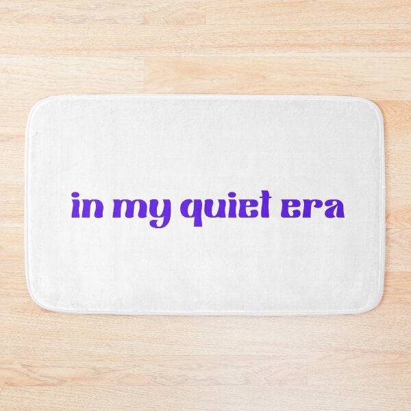 Item preview, In My Quiet Era Retro Typography Quote designed and sold by VibeoCanvasShop.