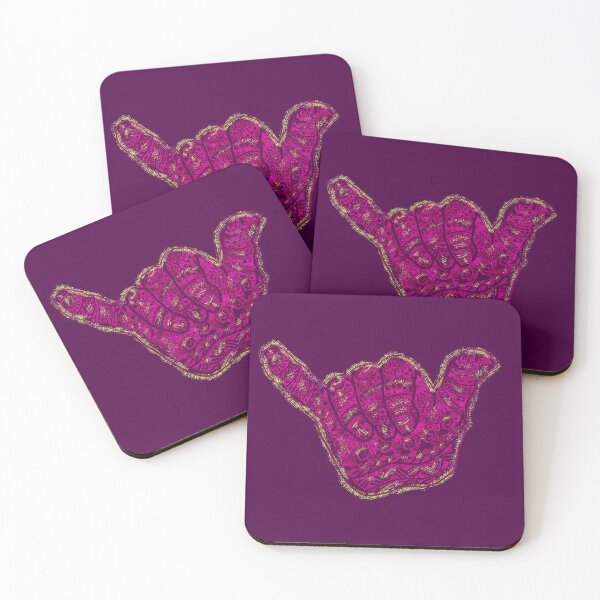 Item preview, Shaka Pink designed and sold by sunnthreads.