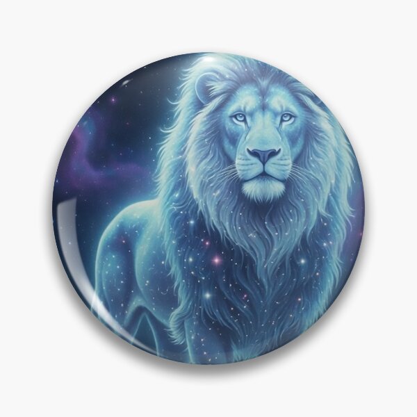 Item preview, Lion Spirit animal surreal art native tribal spiritual art designed and sold by Ruta.