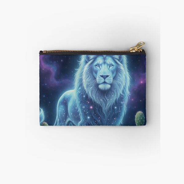 Item preview, Lion Spirit animal surreal art native tribal spiritual art designed and sold by Ruta.
