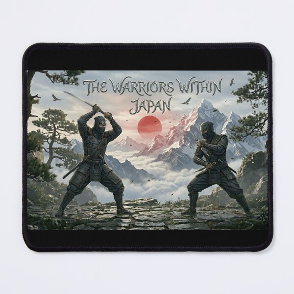 Item preview, The Warriors Within:  Ninjas/Shinobi: Silent in movement, sharp in intent. Japan designed and sold by globetrottergfx.