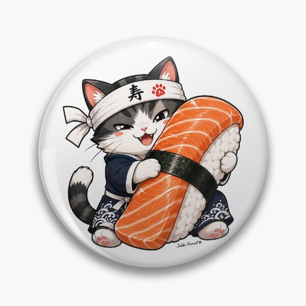 Artikelvorschau, Sushi Cat Chef entworfen und verkauft von JabbiKamost.