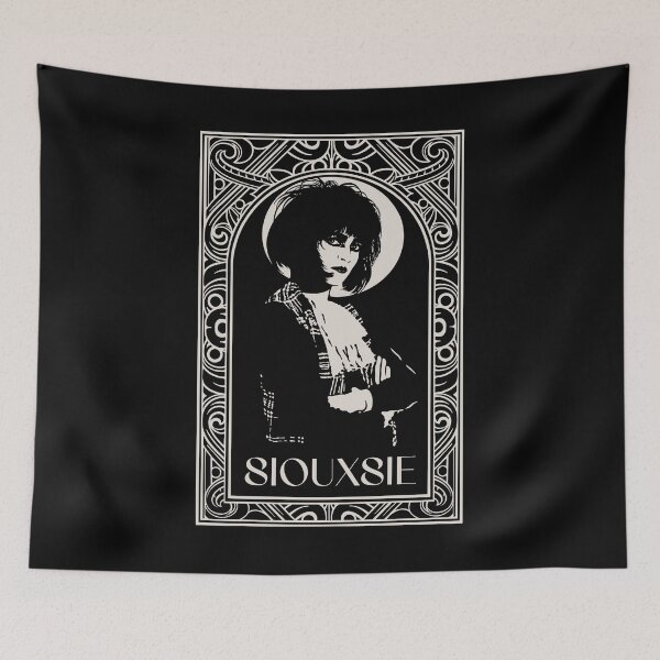 Item preview, Siouxsie Sioux Art Nouveau Goth Queen designed and sold by LapinMagnetik.