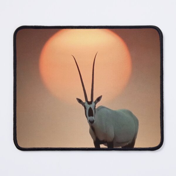 Item preview, Oryx Silhouette Against Sunset designed and sold by ipeksb.