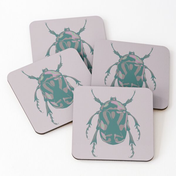 Item preview, Mauve Beetle designed and sold by ellieoxenfree.