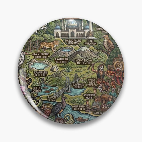 Artikelvorschau, Wunderbares Jawa Timur Indonesien Reise-Souvenir-Erbe entworfen und verkauft von arisukma11.