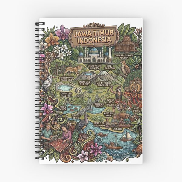Item preview, Wonderful Jawa Timur Indonesia Travel Souvenir Heritage  designed and sold by arisukma11.