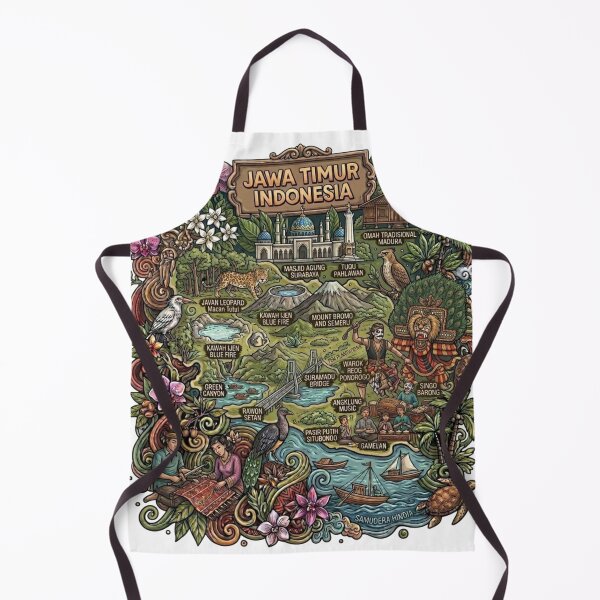 Item preview, Wonderful Jawa Timur Indonesia Travel Souvenir Heritage designed and sold by arisukma11.
