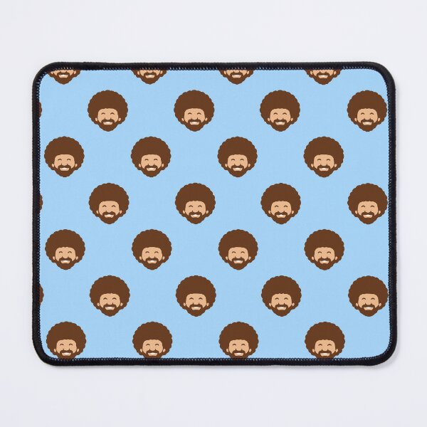 Item preview, Bob Ross Smiling Geometric Pattern designed and sold by pixiedustpaint.