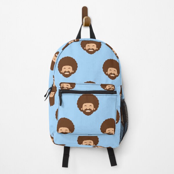 Item preview, Bob Ross Smiling Geometric Pattern designed and sold by pixiedustpaint.
