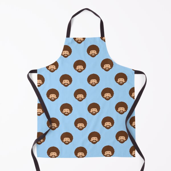 Item preview, Bob Ross Smiling Geometric Pattern designed and sold by pixiedustpaint.