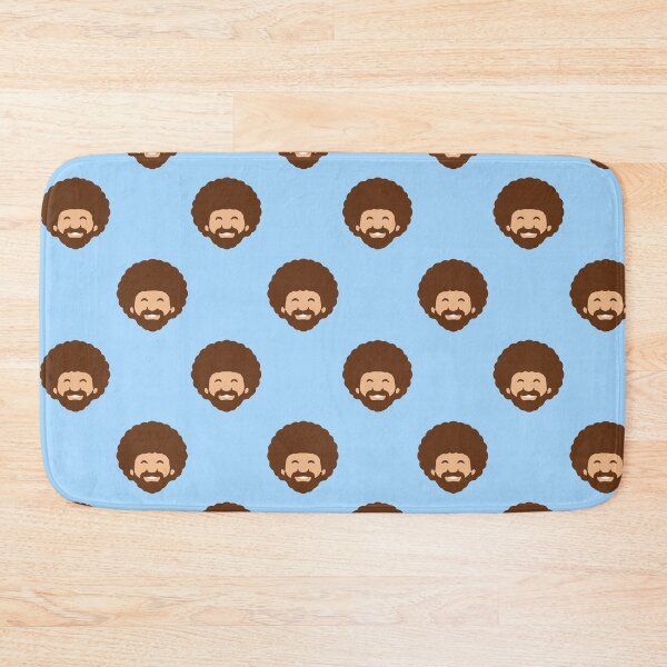 Item preview, Bob Ross Smiling Geometric Pattern designed and sold by pixiedustpaint.