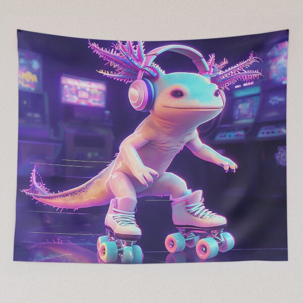 Item preview, Axolotl Arcade Groove designed and sold by ONYX Pixee.