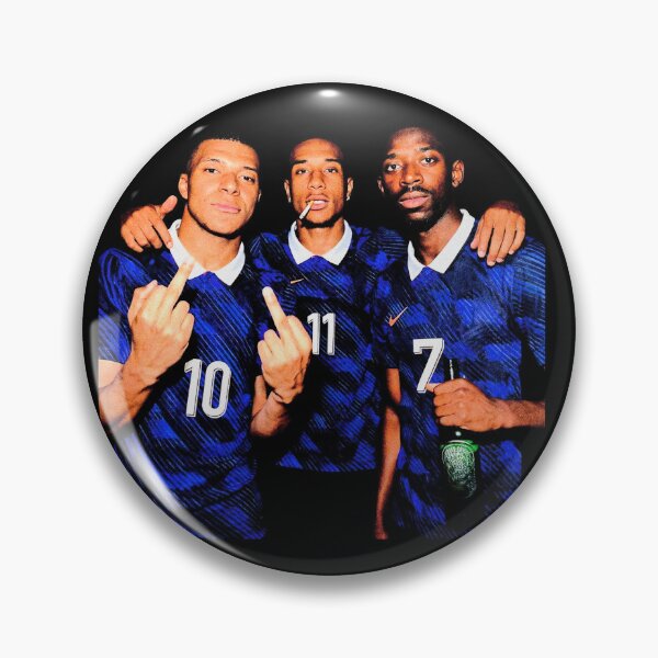 Item preview, Mbappe-El-Dictator middle finger designed and sold by Thudesign85.