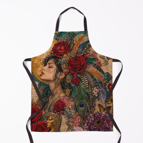 Item preview, Feather and Roses Collage designed and sold by Tau Tia L Douglass.