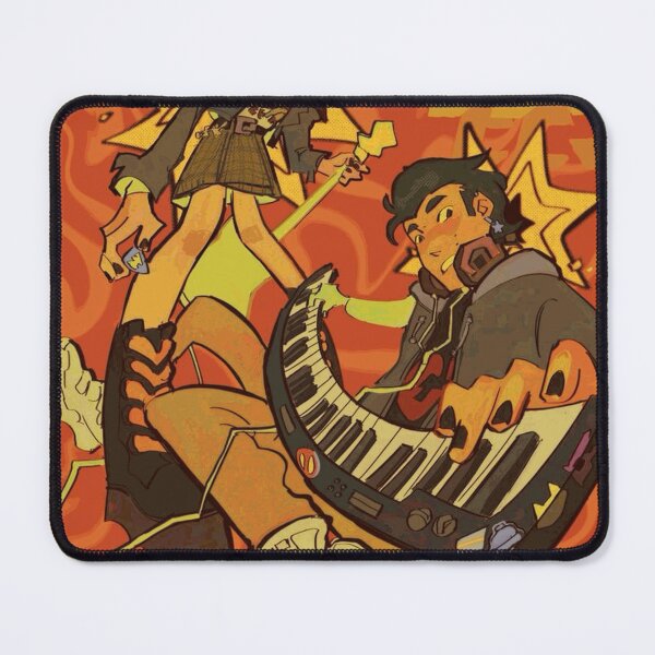 Item preview, Retro Y2K Pop Punk Band Keytar Jam designed and sold by RonanKestrel.