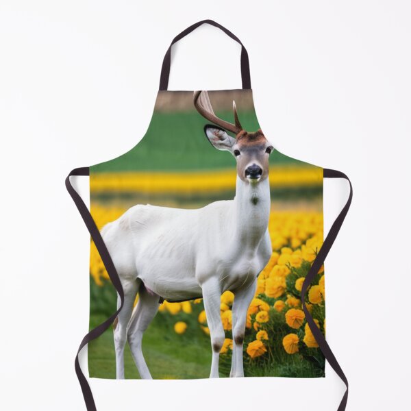 Item preview, Art - The White Stag, Mythological creature and symbol of purity designed and sold by World-Pets.