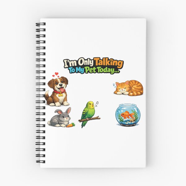 Item preview, I’m Only Talking To My Pet Today – Funny Introvert Pet Lover Tee designed and sold by Lunaraluxy.