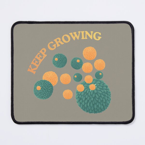 Item preview, Keep Growing Retro Organic Abstract Art designed and sold by PaniKulka.
