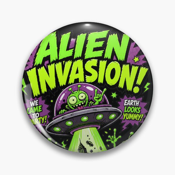 Item preview, Alien Invasion Party Resistance designed and sold by HoshisWorld2018.