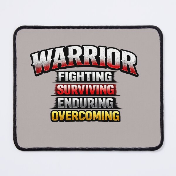 Item preview, Warrior - Never Give Up designed and sold by noport.