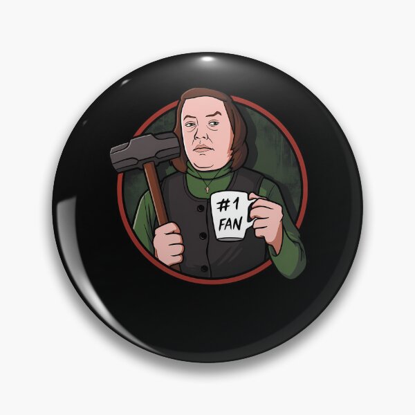 Item preview, Cartoon of Annie Wilkes from Misery with Sledgehammer designed and sold by abdulmannan127.