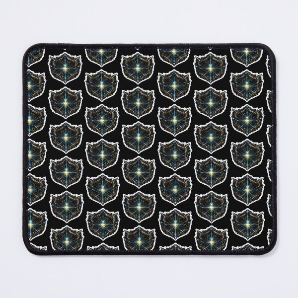Item preview, Abstract Hex Shield Emblem with Linear Vector Intersections designed and sold by RiteshCenter .