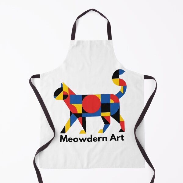 Item preview, Meowdern Art – Bauhaus Cat designed and sold by RunningWhiskers.