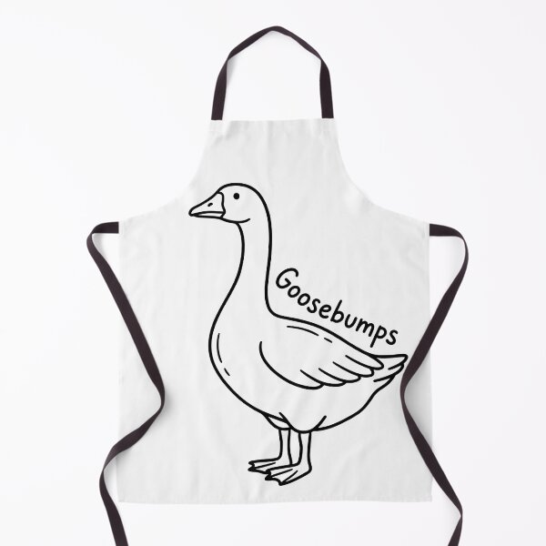 Item preview, Cute Goosebumps Funny Goose Pun Line Art designed and sold by seven things shop.