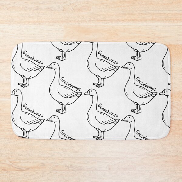 Item preview, Cute Goosebumps Funny Goose Pun Line Art designed and sold by seven things shop.