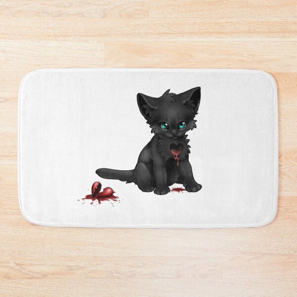 Item preview, A cute chibi black cat with teal eyes and dark charm. designed and sold by VioIneka.